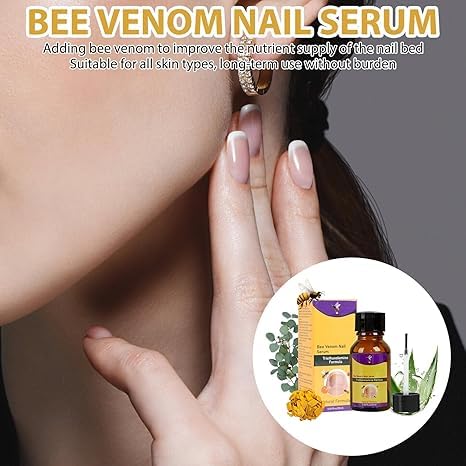 Fungi Free Bee Venom Nail Treatment Solution Serum (15ml) (Pack of 2)
