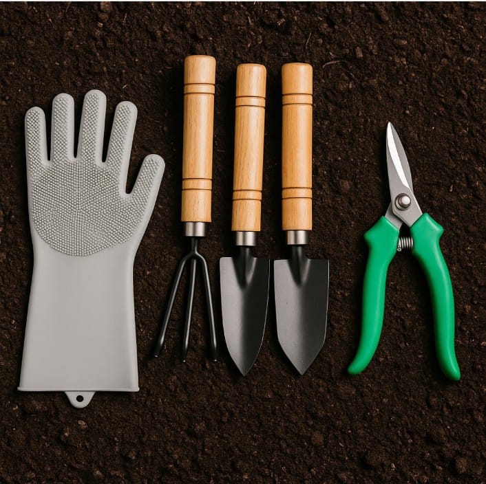 Gardening Tools Garden & Home & Kitchen Safty Equmet Reusable Rubber Hand Gloves