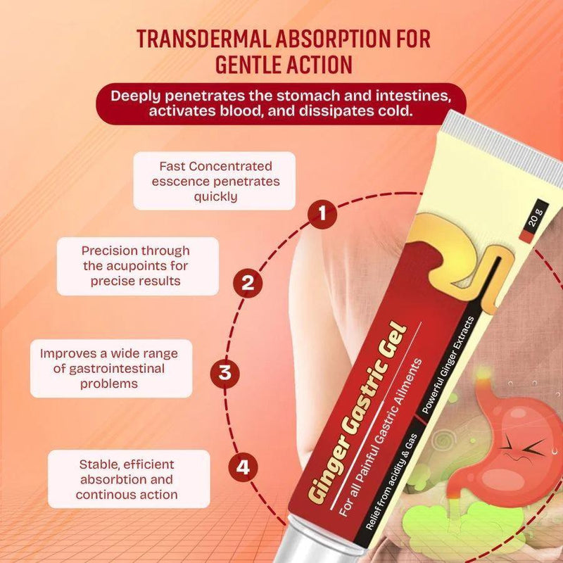 Ginger Gastric Gel For all Painful Gastric Ailments ( Pack Of 1)