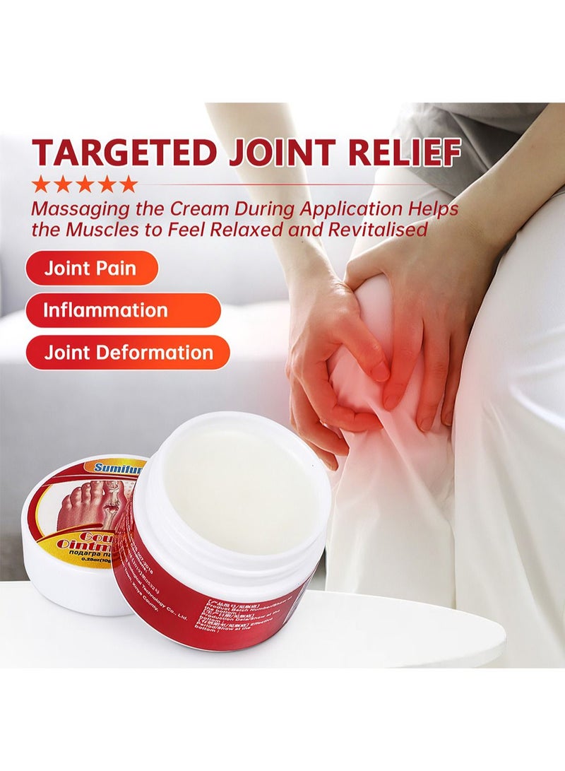 Gout Treatment Ointment Joint Hallux Valgus Pain Relief Arthritis Cream ( Pack Of 2 )
