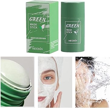 Green Tea Cleansing Mask Stick | Oil Control Deep Cleansing & Pore Purifying Face Mask.