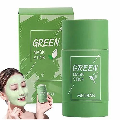 Green tea Purifying clay stick Mask Green Mask Stick for Face