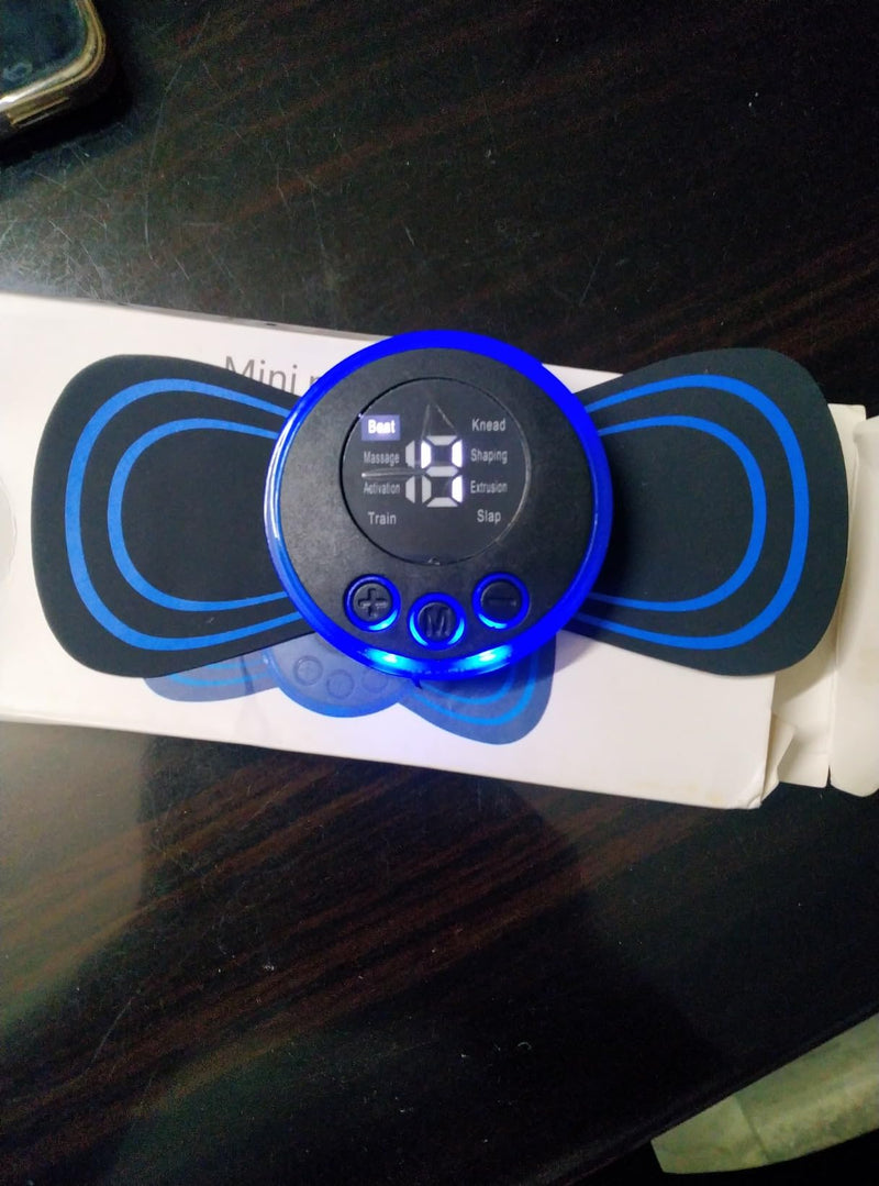 GREENPORT Mini Massager with 8 Modes and 19 Levels
