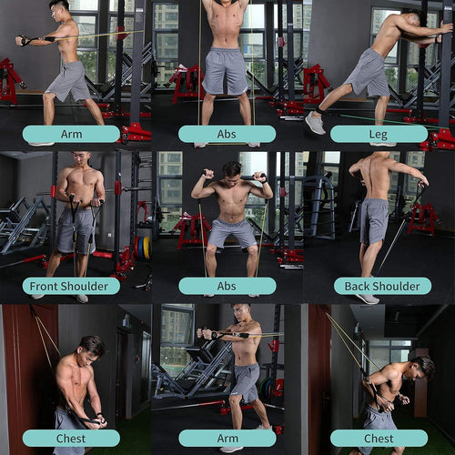 Power Resistance Bands Set for Workout, Resistance Bands for Exercise