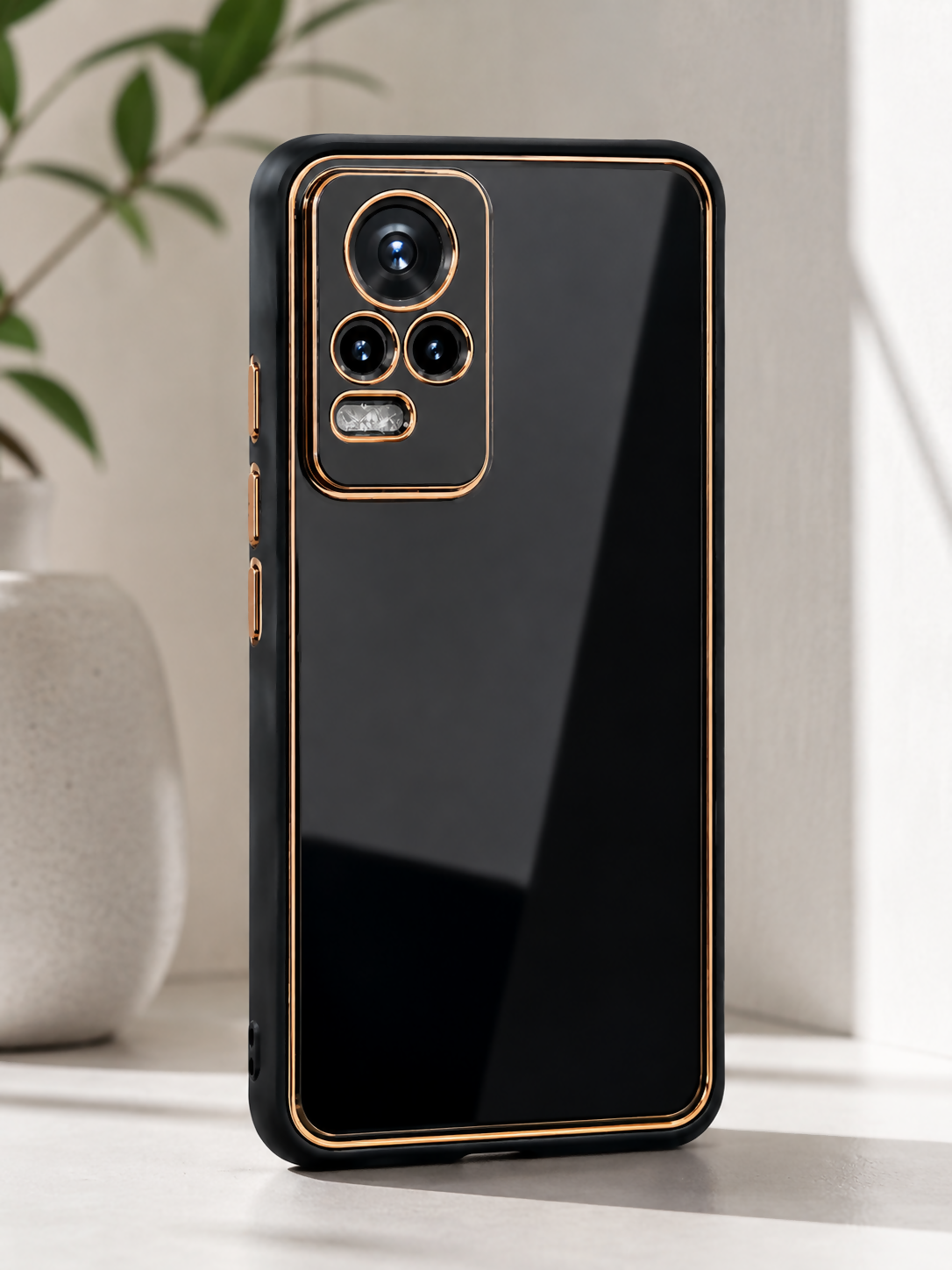 Back Cover for Vivo V21 5G | Shockproof Silicone TPU Mobile Case | Stylish Protective Back Cover.