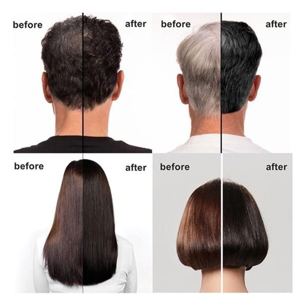Hair Color Gel - 100% Gray Hair Coverage