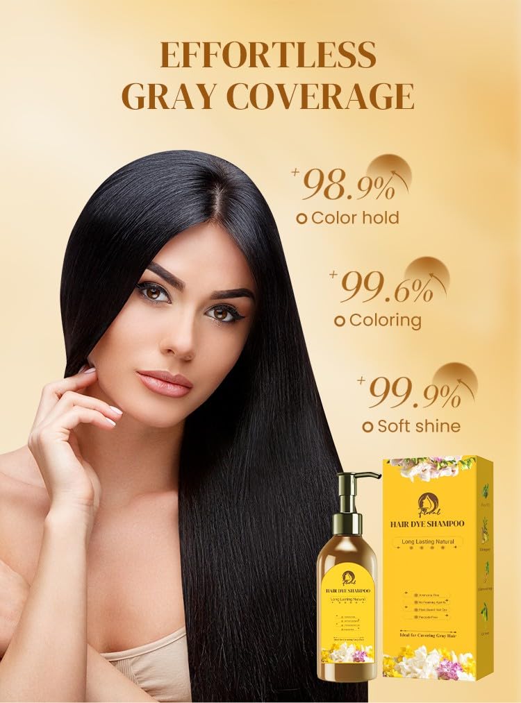 Hair Dye Shampoo for Women & Men 100 ML ( Pack Of 2 )