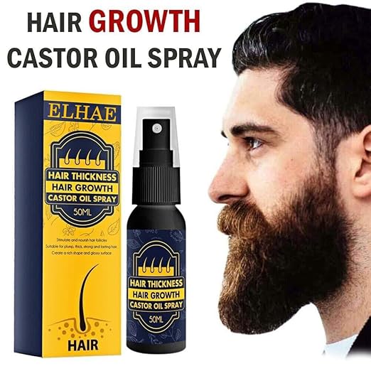 Hair Thickness Hair Increase Castor Oil Spray 50Ml