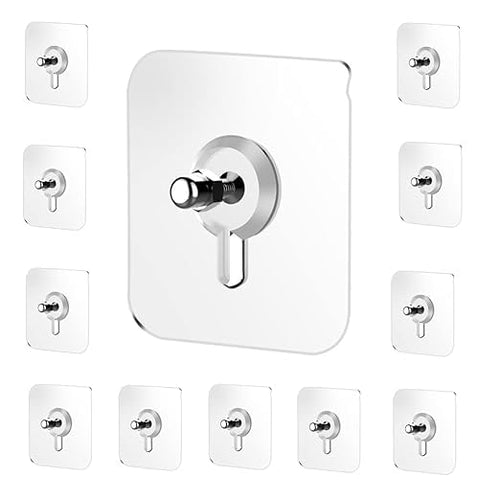 Heavy Duty Self-Adhesive Screw Hooks