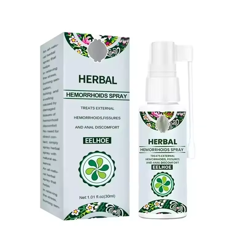 Herbal Hemorrhoids & Piles Relief Spray | Soothing Oil Spray for Painful Piles, Fissures & Anal Discomfort Care