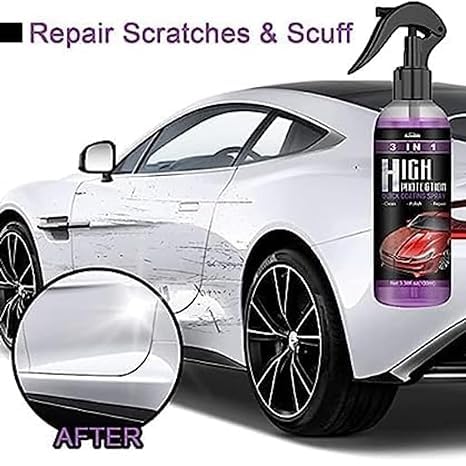 High Protection Car Quick Coating Spray, Car Rapid Ceramic Paint Coating, Nano Polishing Spray