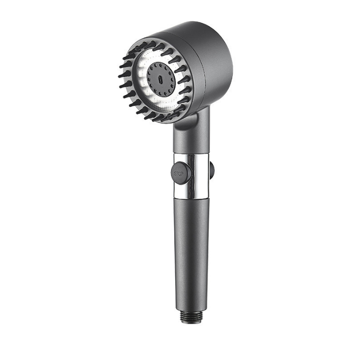Household bathtub high-pressure shower nozzle turbine handheld shower nozzle