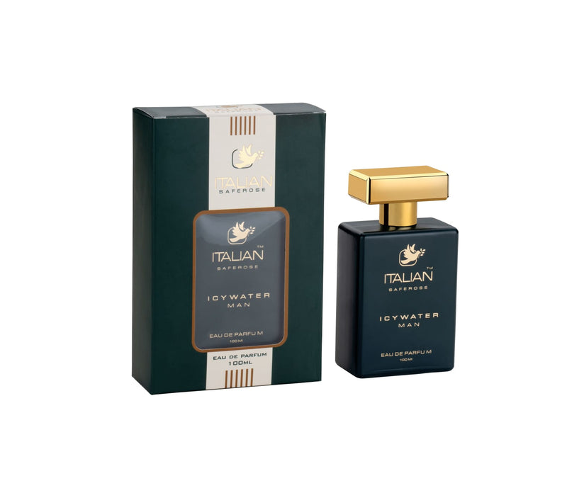 Italian Saferose Icy Water Man Eau De Parfum 100 ML