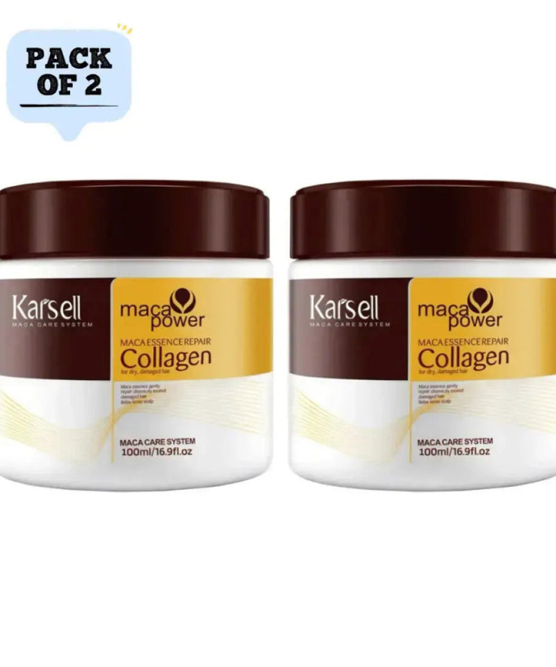 Karseell Collagen Hair Mask Maca Power 100ml (Pack of 2)