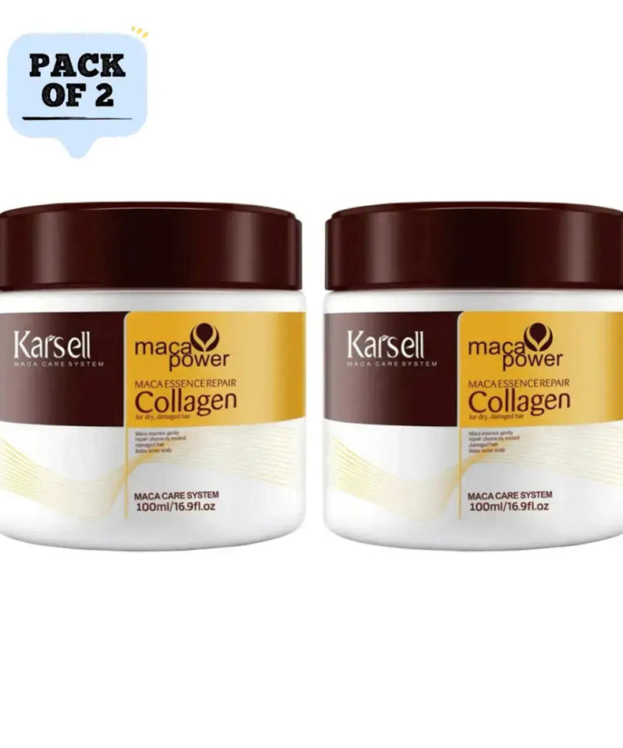 Karseell Collagen Hair Mask Maca Power 100ml (Pack of 2)