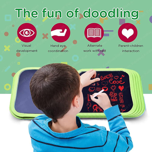 Kids Erasable Book Doodle Set,Magic Drawing Book for Kids