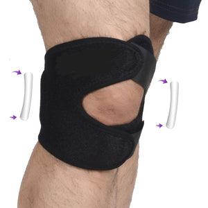 1. Knee Brace with Side Pads 4 Supportpad Adjustable Bi-Directional Straps, Joint Pain Relief for Men & Women (Pack of 1)