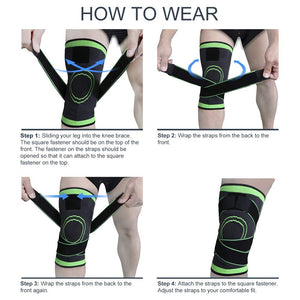 1. Knee Compression Sleeve, Knee Support for Sports Workout (Pack of 1)