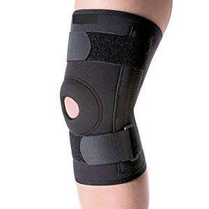 1. Knee support with hinges - open patella brace - compression knee brace for Arthritis