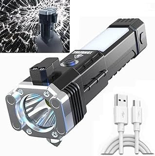 led 3w Torch Light Rechargeable Torch Flashlight | Mobile USB Fast Charger Power Bank