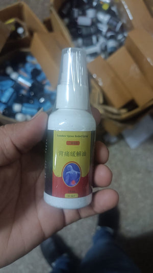 1. Lumber Spine Pain Relief Spray