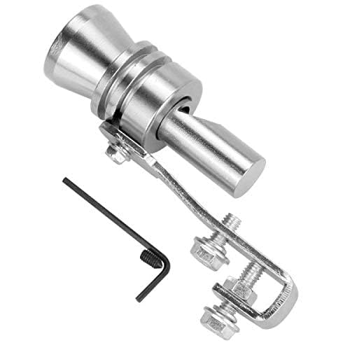 Medium Universal Turbo Sound Noise Exhaust Muffler Pipe Whistle Fake Valve