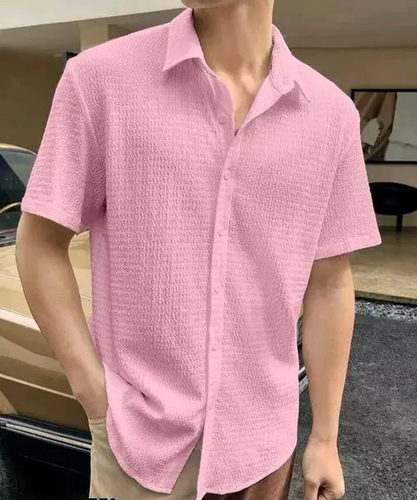 Men Regular Fit Striped Casual Shirt