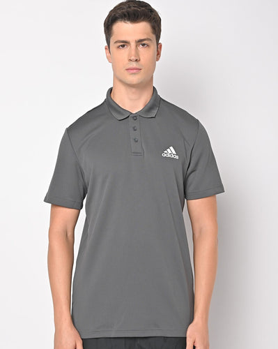 Men Regular Solid Fit Training Polo T-Shirt Multicolor ( Pack Of 3 )