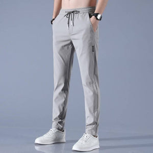 1. Men Solid Grey Track Pants