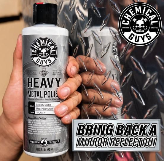 Chemical Guys Heavy Metal Polish | Metal Restorer And Protectant | Vintage Series