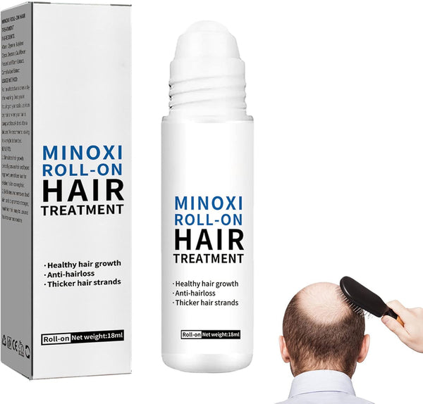 Minoxi Roll-on Hair Treatment, Hair Oil for Dry Damaged Hair and Growth ( Pack Of 2 )