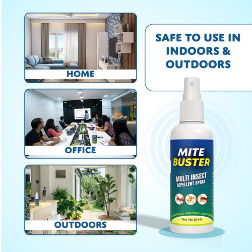 Mite Buster Spray Ultimate Ant Cockroach, Bed Bugs, Spider Killer