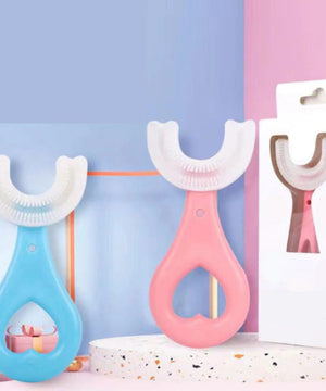 1. MPG Kids 360 ° U-Shaped Teeth Whitening Toothbrush (Pack of 2)