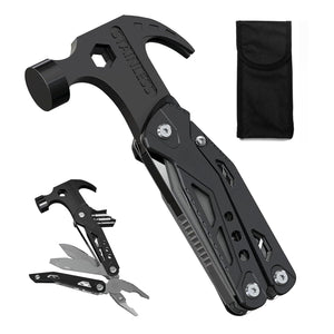 1. Multi Utility Hammer Tool Kit, Wood, Stainless Steel