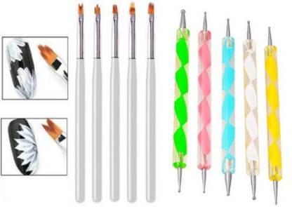 Nail Art Design Painting and Drawing UV Polish Brush Tool Kit