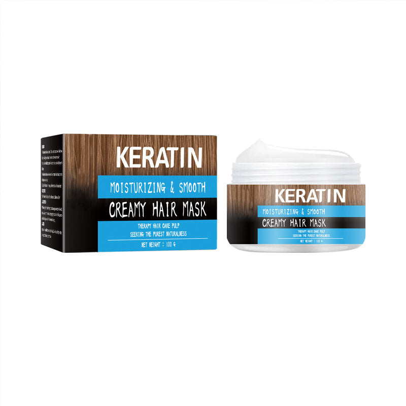 Natural Smoothing Nourishing Keratin Repair Hair Mask For Hair Treatment 100ML (Pack of 2)