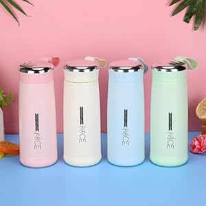 1. Nice Water Bottle BPA Free Bottle with Glass Inner Liner Plastic Shell Bottle