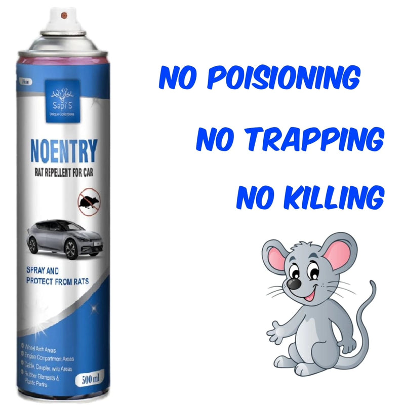 No Entry Rat Repellent Spray for Cars