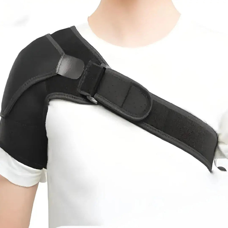 One‑Shoulder Protector Reversible Lightweight Adjustable with Bandage for Pain Relief