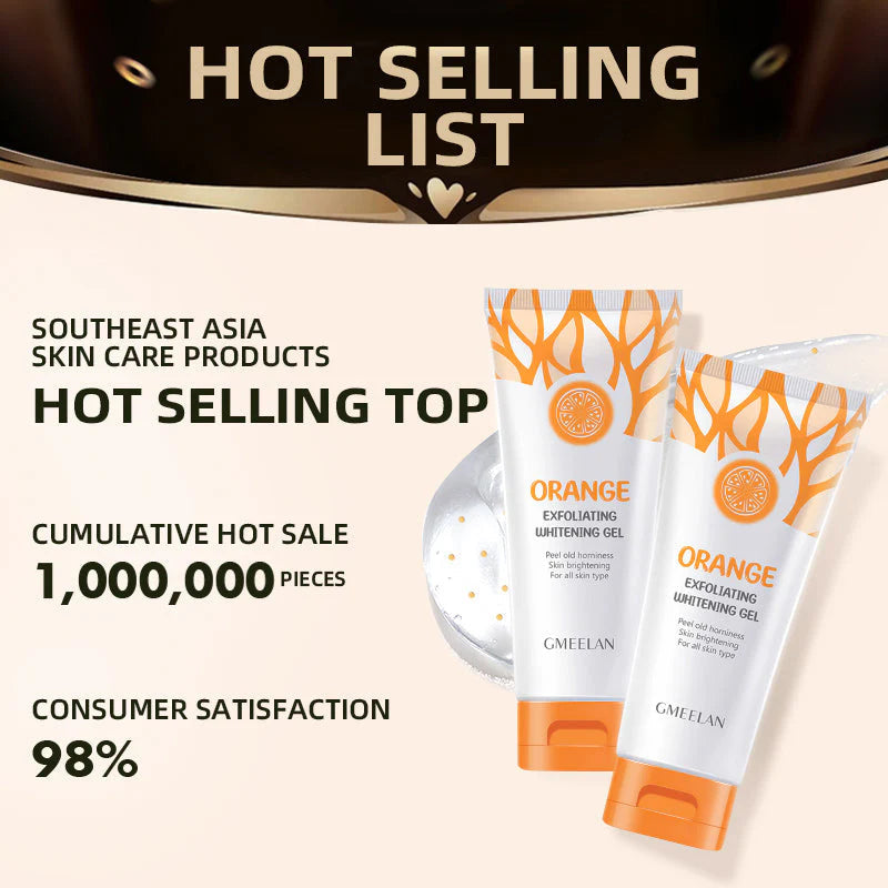 Orange Exfoliating Gel Whitening Orange Gmeelan Gel Face Whitening ( Pack Of 2 )