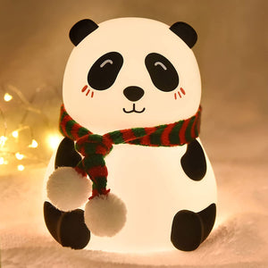 1. Panda Lamp, Night Lamp for Kids, Panda Touch Silicone Lamp