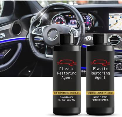 Plastic Restoring Agent For Car (pack of 2)