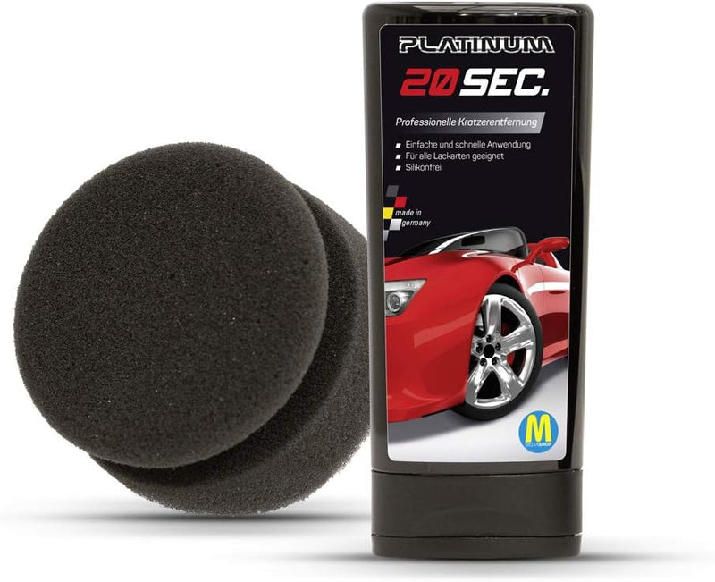 Platinum 20 Sec. - Removes scratches and scuffs in paintwork in just 20 seconds