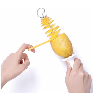 1. Potato Slicer Spiral Cutter, Tornado Potato Slicer, Twisted Potato Slicer, Potato Tornado Chips Making Tool