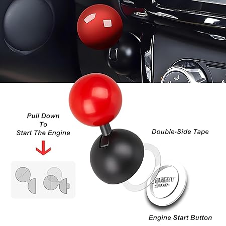 Push Button Start Lever, Car Push to Start Button Rocker