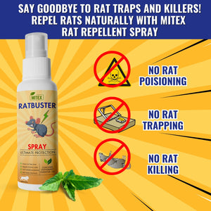 1. Ratbuster Spray Prevents Rat Attacks ( Pack of 1 )