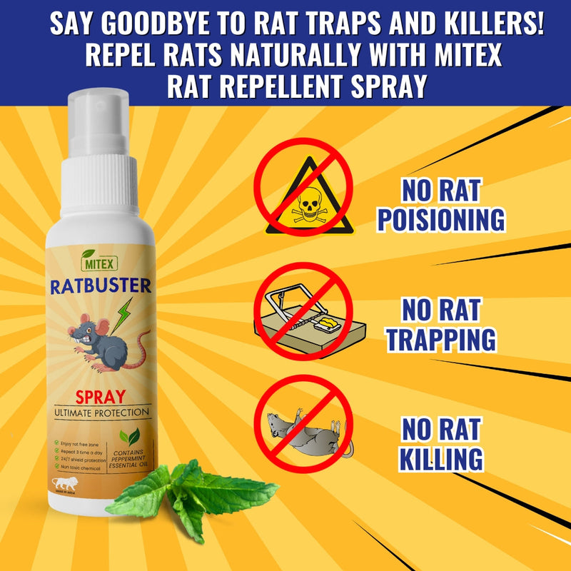 Ratbuster Spray Prevents Rat Attacks ( Pack of 1 )