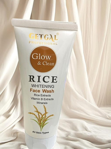 Rice Glow & Clean Rice Whitening Face Wash (Pack of 2) – Brightening & Deep Cleansing Skin Care