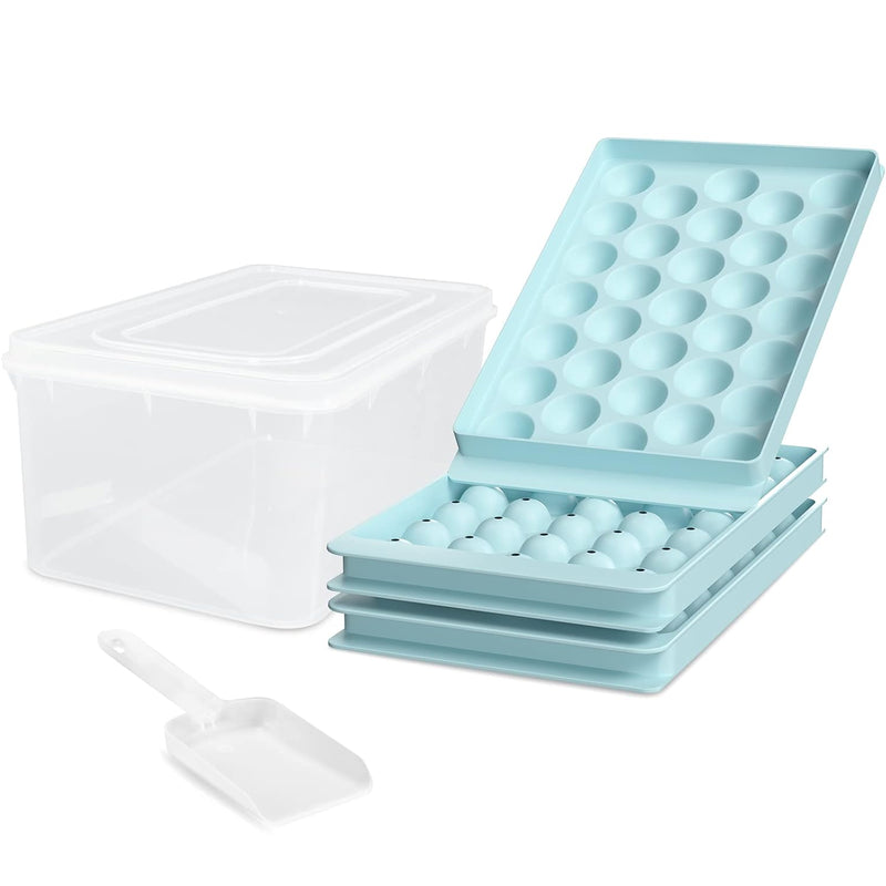 Round Ice Cube Trays for Freezer ( Pack Of 2 )