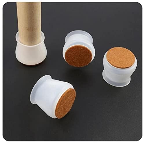 Silicone Desk Leg Covers Table Chair Leg Caps ( Pack Of 4 )
